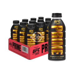 Prime Hydration UFC 300 Limited Edition - 500ml Case of 12, featuring a special edition design and a premium hydration formula ideal for UFC fans and athletes.