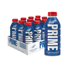 Prime Hydration LA Dodgers V2 Limited Edition - 500ml Case of 12, featuring a special edition design and advanced hydration formula celebrating the LA Dodgers.