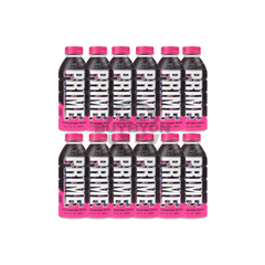 Prime Hydration Pink 'X' Limited Edition - 500ml Case of 12